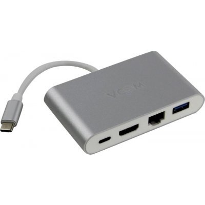  USB  VCOM CU455 USB3.1 Type-CM--HDMI+USB3.0+RJ45+PD charging