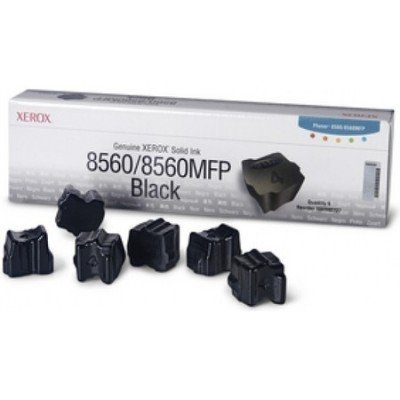Фото Набор твердочернильных брикетов Phaser 8560 Черный 6шт. ColorStixink sticks (6000 pages)