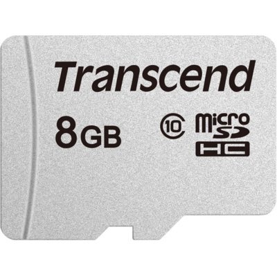 Фото Карта памяти Transcend microSDHC 8Gb Class10 TS8GUSD300S w/o adapter