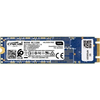   SSD Crucial 500GB MX500 (CT500MX500SSD4)