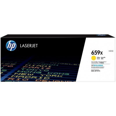  -    HP 659X High Yield Yellow Original LaserJet Toner Cartridge (W2012X)