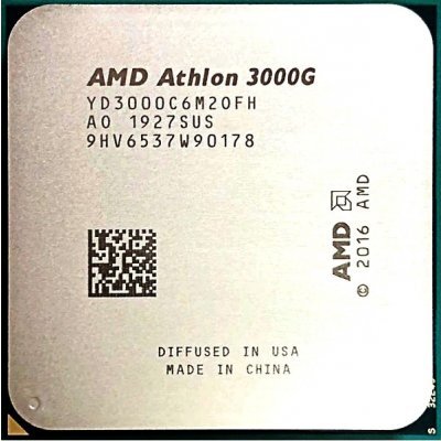   AMD Athlon 3000G Picasso 3500MHz (YD3000C6M2OFH)