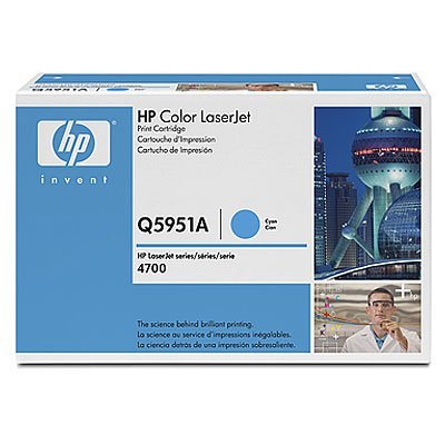 Фото Картридж HP (Q5951A) к HP CLJ 4700 (10000 стр.), голубой