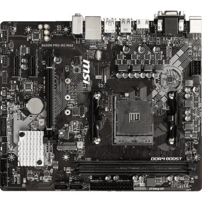     MSI B450M PRO-M2 MAX Soc-AM4