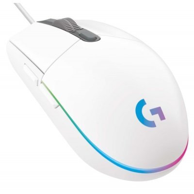 Фото Мышь Logitech Mouse G102 LIGHTSYNC Gaming White Retail (910-005824)