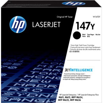 Фото Тонер-картридж для лазерных аппаратов HP 147Y W1470Y черный (42000стр.) для HP LaserJet M610dn
