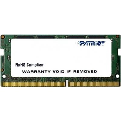      Patriot DDR4 16Gb 2400MHz PSD416G240081S RTL PC4-19200 CL17 SO-DIMM 260-pin 1.2