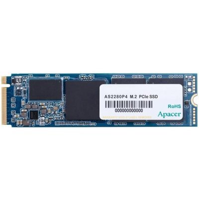 Фото Накопитель SSD Apacer SSD AS2280P4 256Gb M.2 PCIe Gen3x4 MTBF 1.5M, 3D TLC, Retail (AP256GAS2280P4-1)