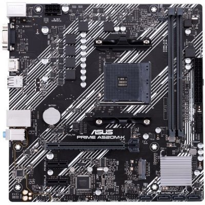 Фото Материнская плата ПК ASUS PRIME A520M-K (90MB1500-M0EAY0)