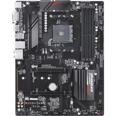     Gigabyte B450 GAMING X Soc-AM4 AMD B450 4xDDR4 ATX AC`97 8ch(7.1) GbLAN RAID+DVI+HDMI