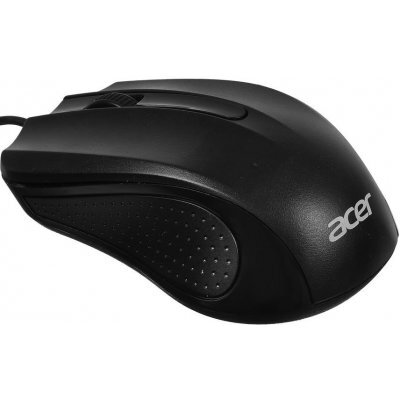 Фото Мышь Acer OMW010 черный оптическая (1200dpi) USB (2but)