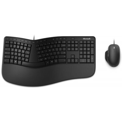 Фото Комплект клавиатура+мышь Microsoft Ergonomic Keyboard Kili & Mouse LionRock 4 Busines клав:черный мышь:черный USB Multimedia