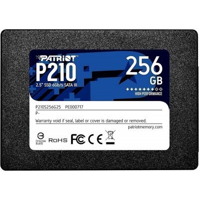   SSD Patriot SATA III 256Gb P210S256G25 P210 2.5" (<span style="color:#f4a944"></span>)