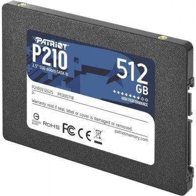   SSD Patriot SATA III 512Gb P210S512G25 P210 2.5"