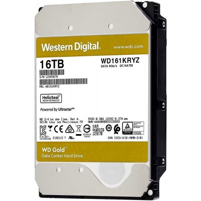 Фото Жесткий диск ПК Western Digital HDD SATA-III 16Tb GOLD WD161KRYZ