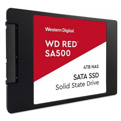Фото Накопитель SSD Western Digital 4Tb SATA III WDS400T1R0A Red SA500 2.5"