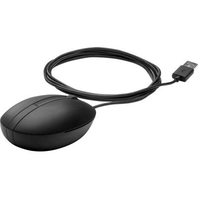 Фото Мышь HP Wired Desktop 320M 9VA80AA black (Halley)