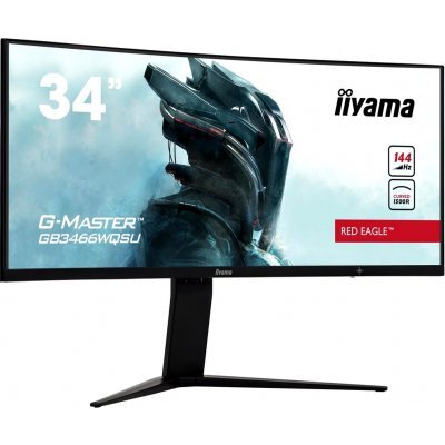   IIYAMA 34" Red Eagle GB3466WQSU-B1 