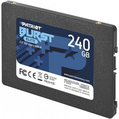  SSD Patriot SSD BURST ELITE 240Gb SATA-III 2,5/7 PBE240GS25SSDR (<span style="color:#f4a944"></span>)