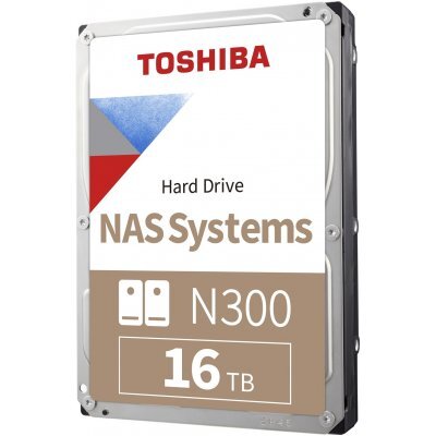     Toshiba SATA-III 16Tb HDWG31GUZSVA NAS N300 (7200rpm) 512Mb 3.5" Bulk