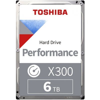 Фото Жесткий диск ПК Toshiba SATA-III 6Tb HDWR460UZSVA X300 (7200rpm) 256Mb 3.5"