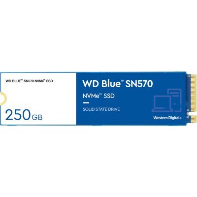   SSD Western Digital WD Original PCI-E x4 250Gb WDS250G3B0C Blue SN570 M.2 2280