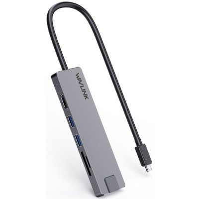 Фото Док-станция для ноутбука WavLink Docking Station USB-C Travel Mini/100W PowerDelivery (WL-UHP3409)
