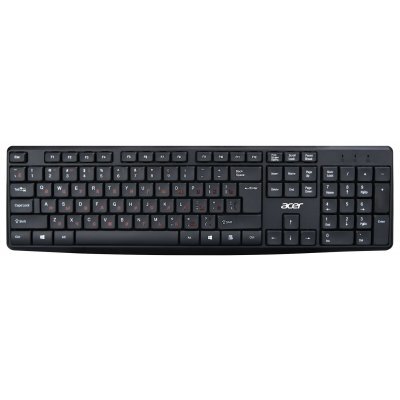 Фото Клавиатура Acer OKW121 черный USB (ZL.KBDEE.00B)