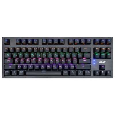 Фото Клавиатура Acer OKW126 механическая черный USB for gamer LED (ZL.KBDEE.00G)