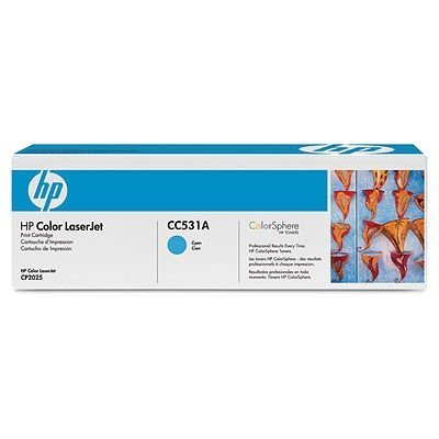   HP (CC531A)  HP LaserJet Color CP2025/CM2320, 