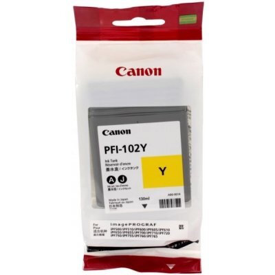   (0898B001) Canon PFI-102Y 