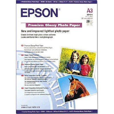 Фото Бумага (C13S041315) Epson Premium Glossy Photo Paper A3