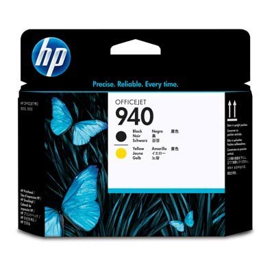 Фото Печатающая головка HP № 940 (C4900A) 2х-цветная ( Черная и желтая)