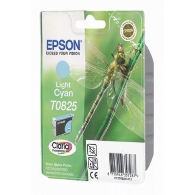   (C13T11254A10) EPSON T0825  Stylus Photo R270/R290/RX590 Light Cyan