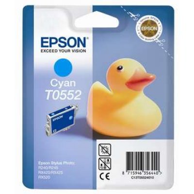   (C13T05524010) EPSON T0552  R240/RX520 (Cyan)