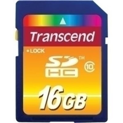    Transcend 16Gb SDHC Class 10 TS16GSDHC10