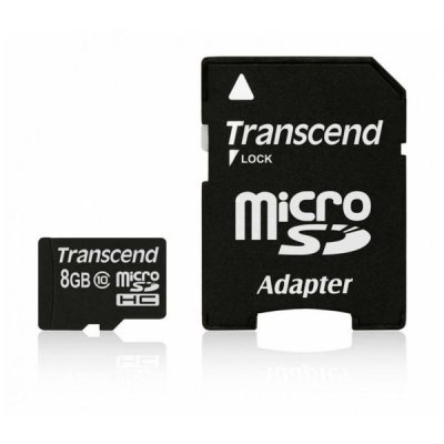 Фото Карта памяти Transcend 8Gb microSDHC Class 10 TS8GUSDHC10