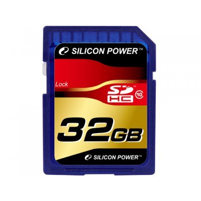    Silicon Power 32GB SDHC Class 10 SP032GBSDH010V10