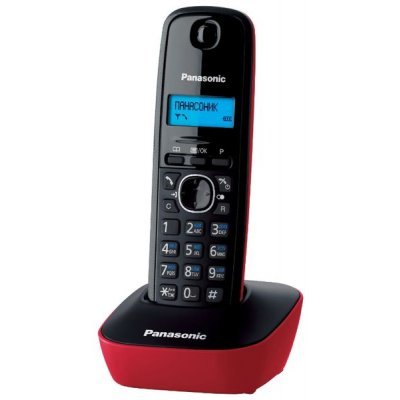 Фото Радиотелефон Panasonic KX-TG1611RUR (красный)