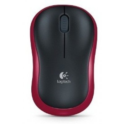 Фото Мышь Logitech M185 dark red (910-002240)