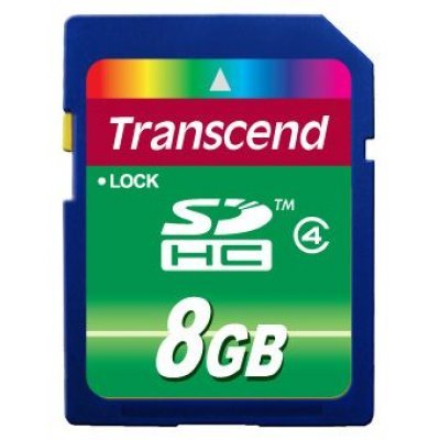    Transcend 8Gb SDHC Class 4 TS8GSDHC4