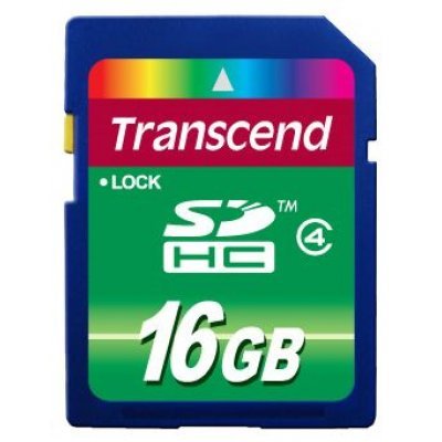    Transcend 16Gb SDHC Class 4 TS16GSDHC4