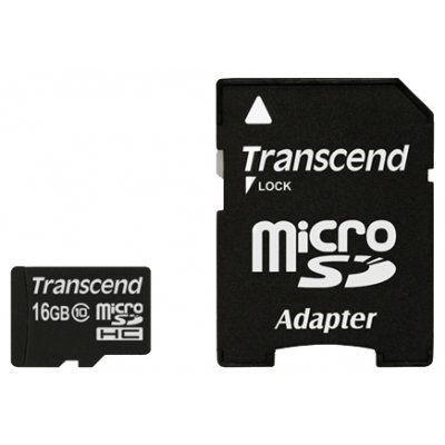    Transcend 16Gb microSDHC Class 10 TS16GUSDHC10