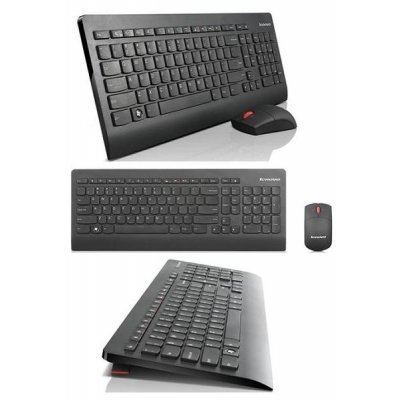   (, ) Lenovo Ultraslim Wireless Keyboard and Mouse, [0A34059]