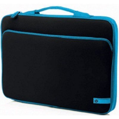 Фото Чехол для ноутбука Case Notebook Sleeve QB461AA 16" черный-синий