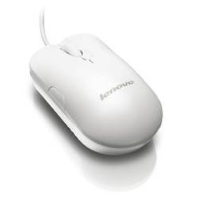   Lenovo Mini Optical Mouse S10A (White-WW)