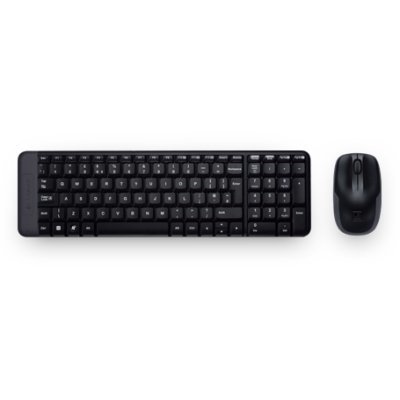 Фото Беспроводной комплект клавиатура и мышь Logitech Wireless Desktop MK220 (920-003169)