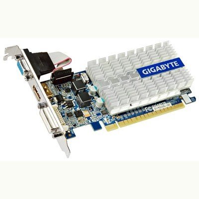   1024Mb Gigabyte NVIDIA GeForce 210 PCI-E (GV-N210SL-1GI)