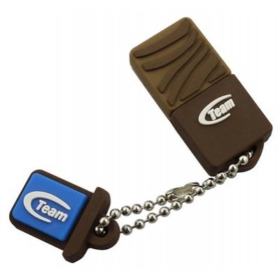   04Gb TEAM C118 Rubber Drive, Brown ()