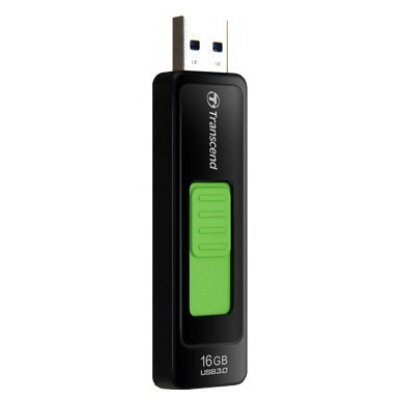 Фото USB накопитель 16Gb Transcend JetFlash 760 черный-зеленый
